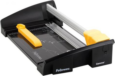Prerëse letre Fellowes Gamma A4 5437001, format A4, bazë metalike, gri
