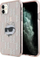 Këllëf telefoni Karl Lagerfeld IML Choupette Head Monogram, për iPhone 11 XR 6.1", transparent