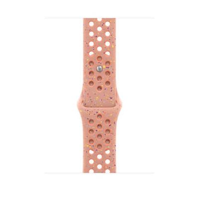 Apple Watch 46mm Band, Alpenglow Pink Nike Sport Band, S/M