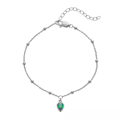 Byzylyk për femra Hot Diamonds SWB029, i argjendtë
