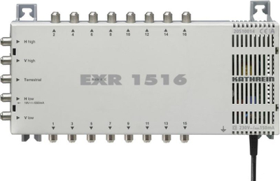 Multiswitch satelitor KATHREIN EXR 1516, 16 dalje, gri