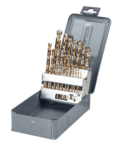 Set maje shpuese Proline (78219), 19 copë, 