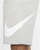 Shorce sportiv Nike Sportswear Club për meshkuj, gri, me logo të bardhë