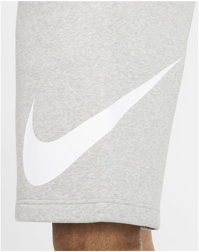 Shorce sportiv Nike Sportswear Club për meshkuj, gri, me logo të bardhë