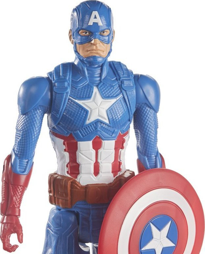 Figurë aksioni Hasbro Marvel Captain America Blast Gear, 30cm, shumëngjyrëshe
