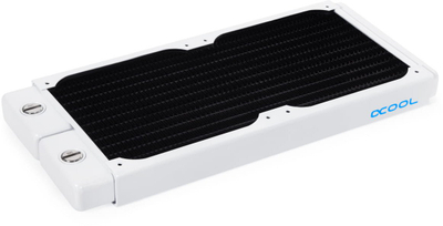 Radiator për ftohje uji Alphacool NexXxoS HPE-30 240mm, bakër, i bardhë