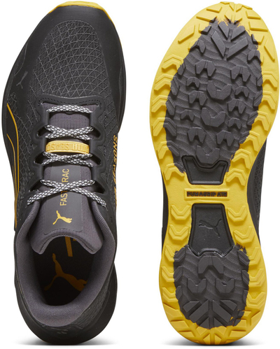 Atlete vrapimi PUMA Fast-Trac Nitro GTX, meshkuj, të zeza verdhë
