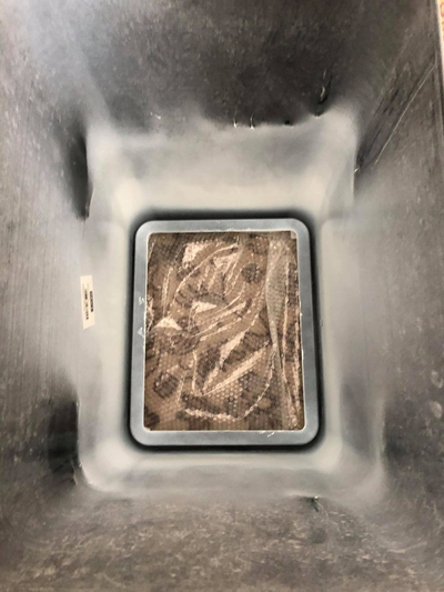 Stol banjoje Heine Wing 2 në 1, 29L, plastik, i bardhë