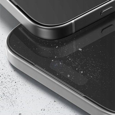 Strehë xhami mbrojtëse AmazingThing Titan Vision 7 për iPhone 17 Pro Max, privacy, e zezë