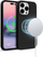 Maskë mbrojtëse Crong Color Cover Magnetic, për iPhone 14 Pro, MagSafe, e zezë