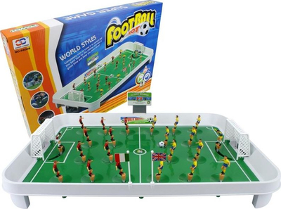 Lojë tavoline futbolli World Styles 68008, 52 x 36 cm, 22 lojtarë, shumëngjyrëshe