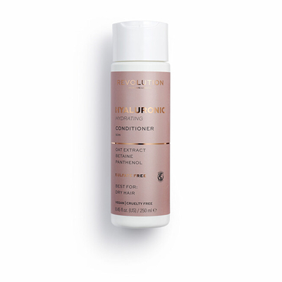 Balsam hidratues për flokë të thatë Revolution Haircare Hyaluronic, 250 ml