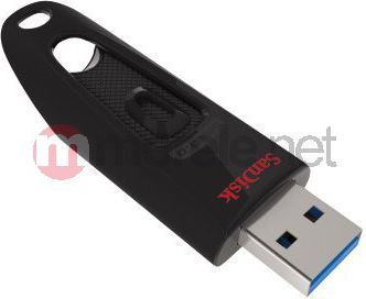USB SanDisk Ultra SDCZ48, 16GB, USB 3.0, e zezë