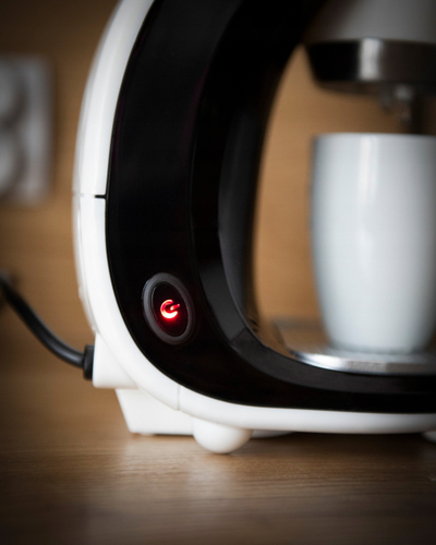 Makina e kafes First Austria FA-5453-2, 450W, 2 filxona, e bardhë