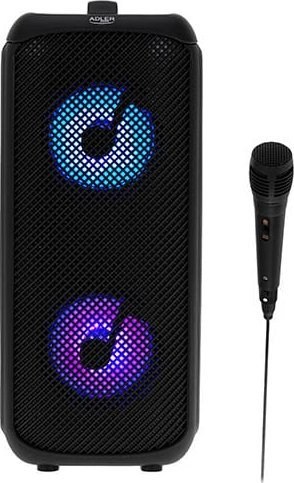 Altoparlant portativ Adler AD 1903, 2x5W, Bluetooth, me radio, i zi