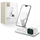 Безжичен полнач 3‑во‑1 Tech-Protect QI15W-A47, 15W, MagSafe, бел