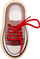 Lodër edukative Zest Kreat Learning to Tie Shoelaces, 16x20x7 cm, këpucë, shumëngjyrëshe