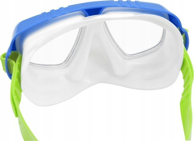 Set maskë snorkel për fëmijë Aqua Champ Essential, polikarbonat, pa lateks, ngjyra të përziera