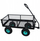 Kerrë kopshti Greenmill Garden Cart, 80L, 4 rrota, e zezë