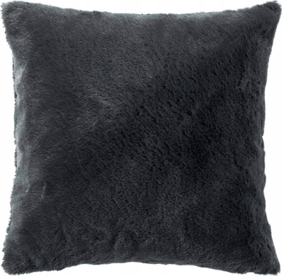 Jastëk dekorativ Douceur d'intérieur Hairy, 40x40 cm, poliester, gri
