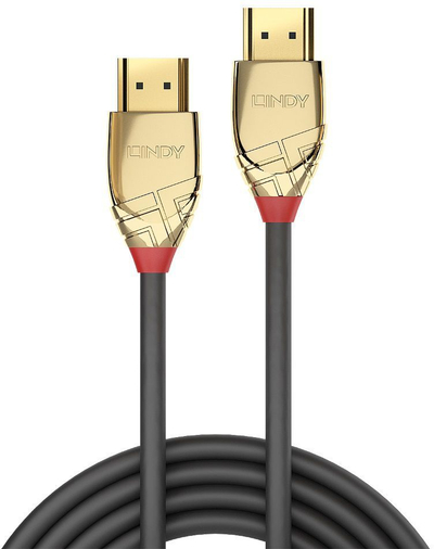Kabllo HDMI Lindy Gold 37867, 15m, HDMI 2.0, e zezë