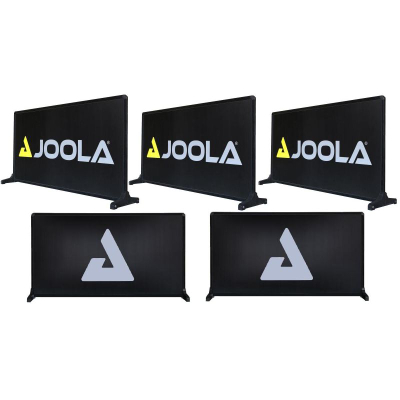 Ndarëse pingpongi Joola Pro Barrier, set 5 copë, profesionale, të zeza
