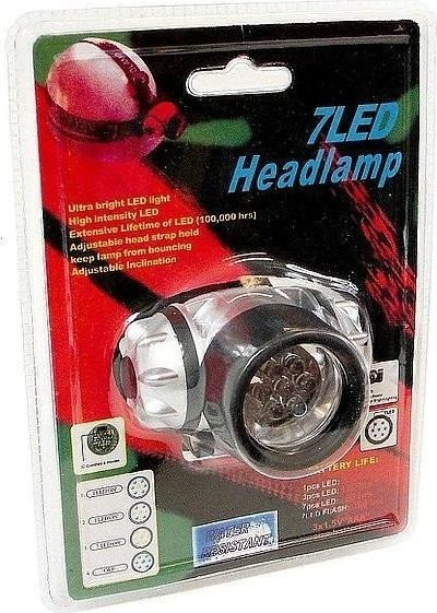 Elektrik koke Adar, 7 LED, 3 modalitete ndriçimi, i zi