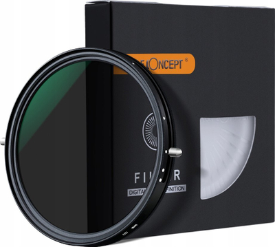 Filter fotografik K&amp;F Concept Hybrid CPL + ND2‑ND32, 72mm, NANO-X PRO