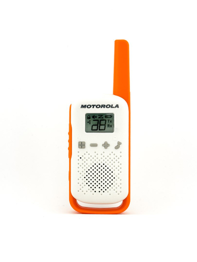 Radio Motorola Talkabout T42, dy copë, 16 kanale, deri 4 km, blu