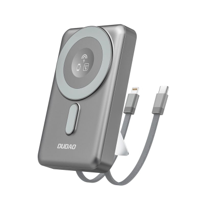 Powerbank Dudao K29 MagSafe, 10000mAh, 20W PD, gri