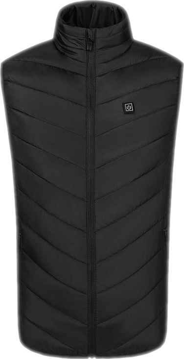 Jelek elektrik Mozos Vest HV1, madhësia XXL, USB, i zi