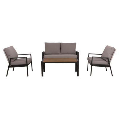 Set dhomë ndenjeje 4-pjesësh (HM5128.12), gri