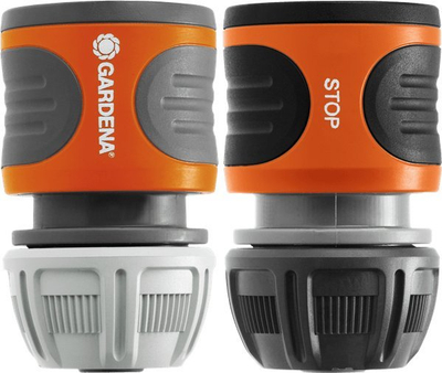 Set lidhësash uji Gardena Quick Connector, 13 mm 1/2", 15 mm 5/8", shumëngjyrësh