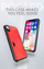 Mbulesë telefoni Dux Ducis Pocard Series për iPhone XS Max, xhep karte, e kuqe