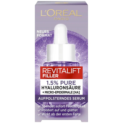 Serum për fytyrë L'Oréal Paris Revitalift Filler Anti-Wrinkle, 15 ml