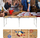 Tavolinë palosëse lojërash HI Beer Pong, 240x60x55 cm, MDF dhe alumin, shumëngjyrëshe