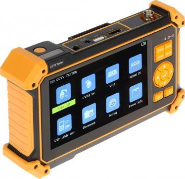 Tester kamerash CCTV MS-ACT50-4K, AHD HD-CVI HD-TVI PAL, 4K, i zi