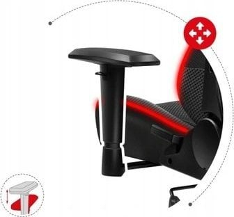 Karrige gaming Huzaro Force 6.2, RGB, ergonomike, e zezë