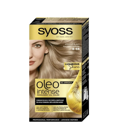 Ngjyrë për flokë Syoss Oleo Intense 8-68 Blonde Vanilla, 50 ml