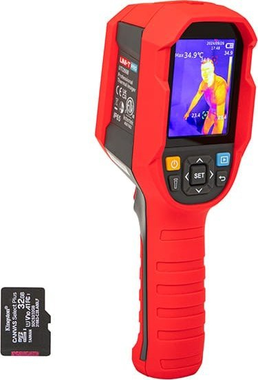 Термална камера Uni T UTI260B, 256x192, екран во боја, црвена