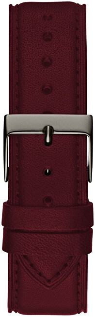 Orë dore për meshkuj Guess Crescent GW0628G4, e kuqe
