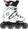 Patina inline Nils Extreme NA20001 për goca, nr. 36, rrota gome PU, të bardha