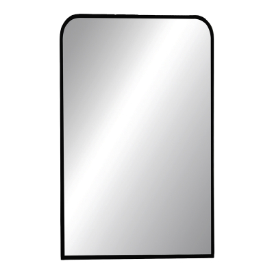Pasqyrë Classy pakoworld alumini e zezë 50x2.5x80cm