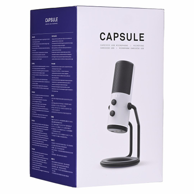Mikrofon NZXT Capsule, kardioid, USB, i zi