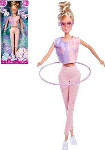 Kukull Simba Steffi Love Hula Hoop, 29cm, sete sportiv, rozë