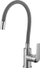 Rubinet kuzhine Elza Grey Sink Mixer, me gryke fleksibël, gri krom
