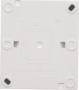 Buton zile Kontakt-Simon Aquaclick ACD1L/11, 10AX, me ndriçim, i bardhë