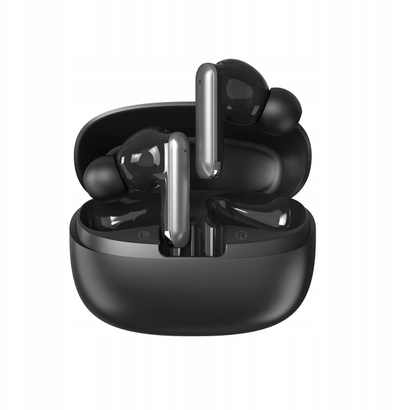 Kufje wireless Dudao U21 TWS, ANC ENC, 20 orë, të zeza