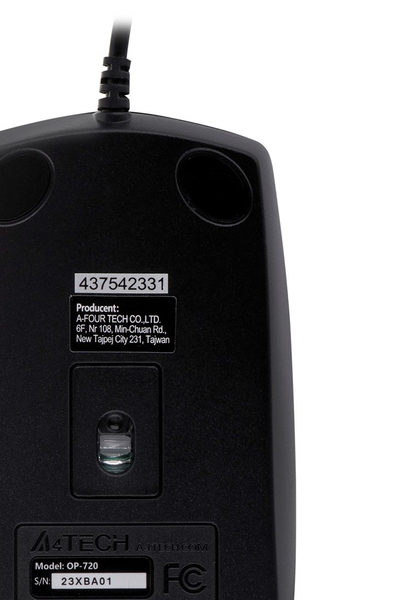 Maus A4 Tech OP-720, USB Type-A, i zi