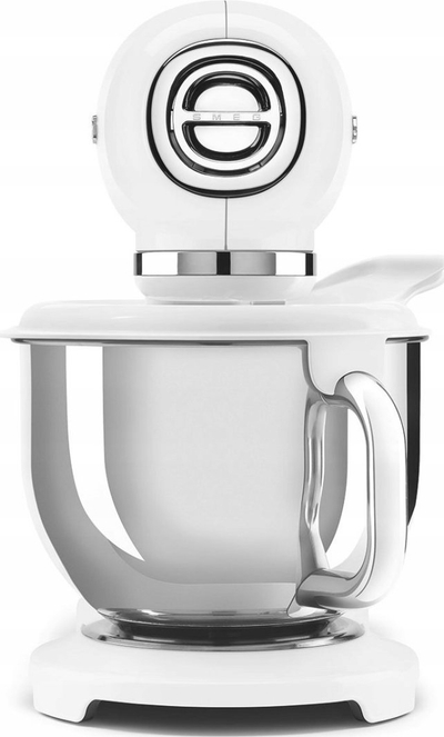 Mikser qëndror Smeg SMF03WHEU, 800W, 10 shpejtësi, i bardhë